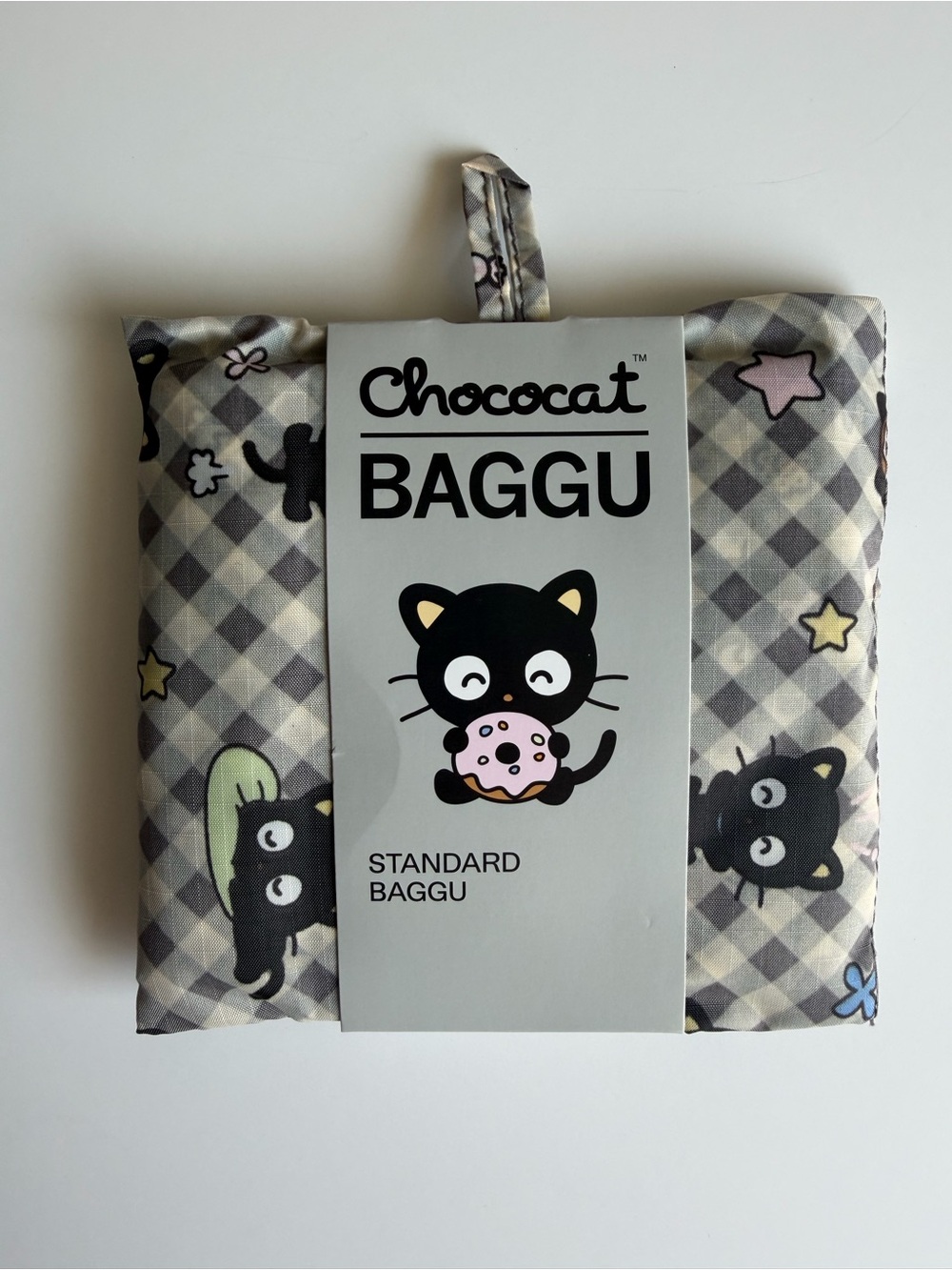 NWT BAGGU Chococat Standard Size Reusable Bag